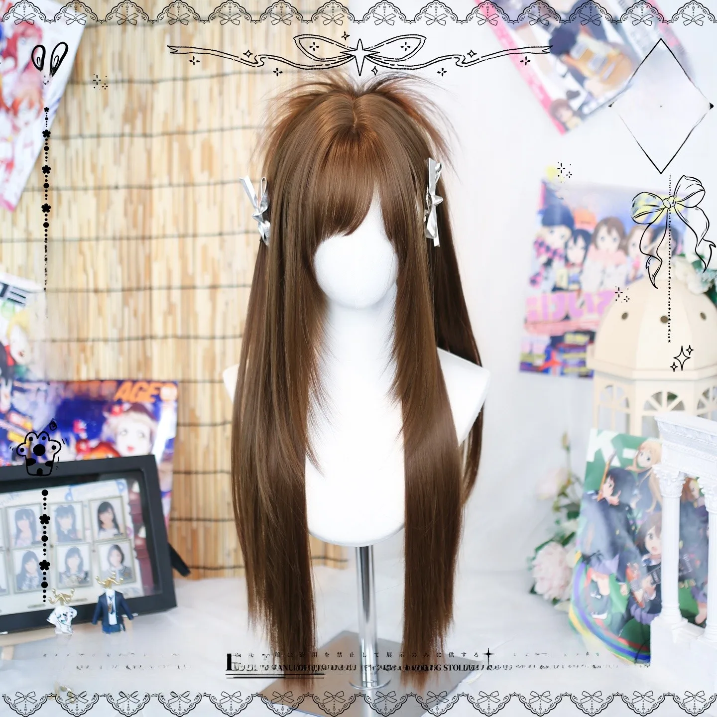 ロングヘアスタイル 前髪あり で失敗しないのは、自然な斜めバングの秘密？