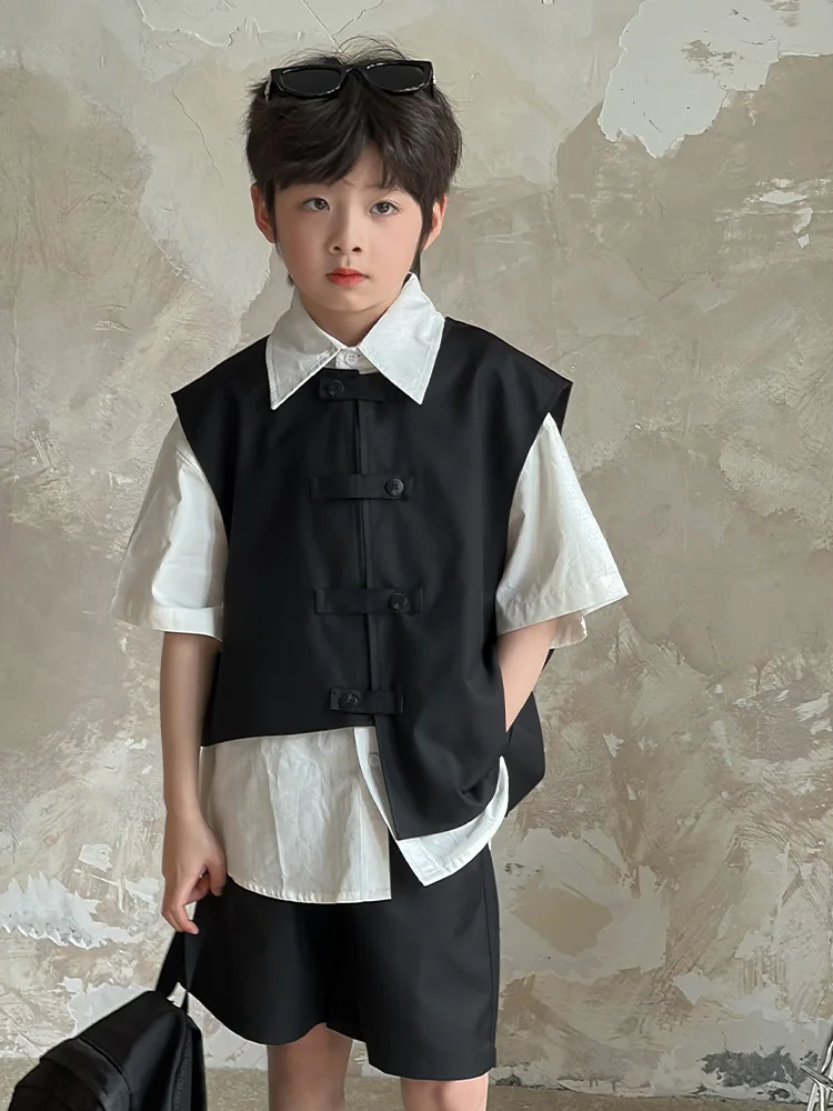 小学一年生の男の子にどんな服がおすすめ？カラーブロックのセットアップが解決する3つの悩み