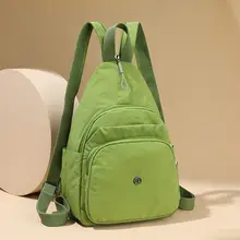 軽量で多機能なオックスフォード布製リュックサック【カジュアルデザイン・旅行や日常使いに最適】（セットアップ対応）