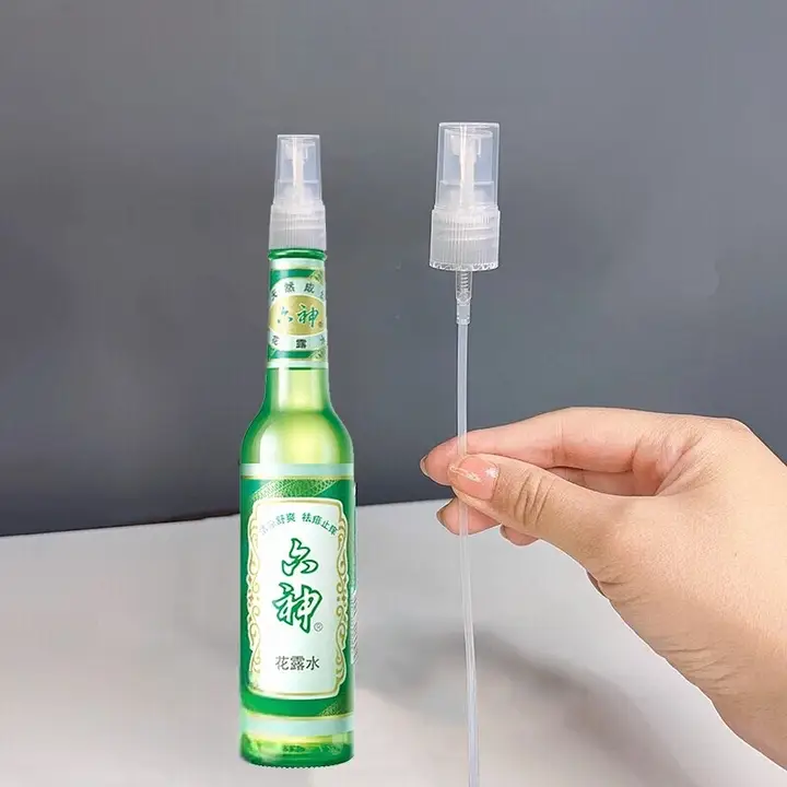 花露水用プッシュ式スプレーヘッド【家庭用・細かい霧・ポータブル・屋外用】