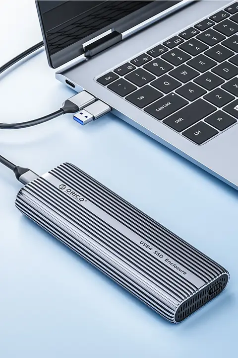 奥睿科 USB4外付けM.2 SSDケース【NVMe対応・Thunderbolt 4/3互換・ポータブルリーダー】