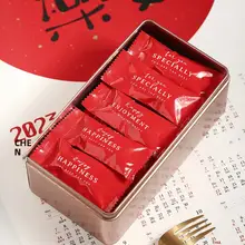 紅色アルミホイルのキャラメル包装袋【お菓子用・新年・牛轧糖専用】