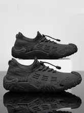 Warrior 通気性のあるメッシュのランニングシューズ【夏用・男性用】