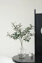 フェイクグリーン 假花 リビングルームの飾り 北欧スタイル 家庭装飾 オリーブの枝