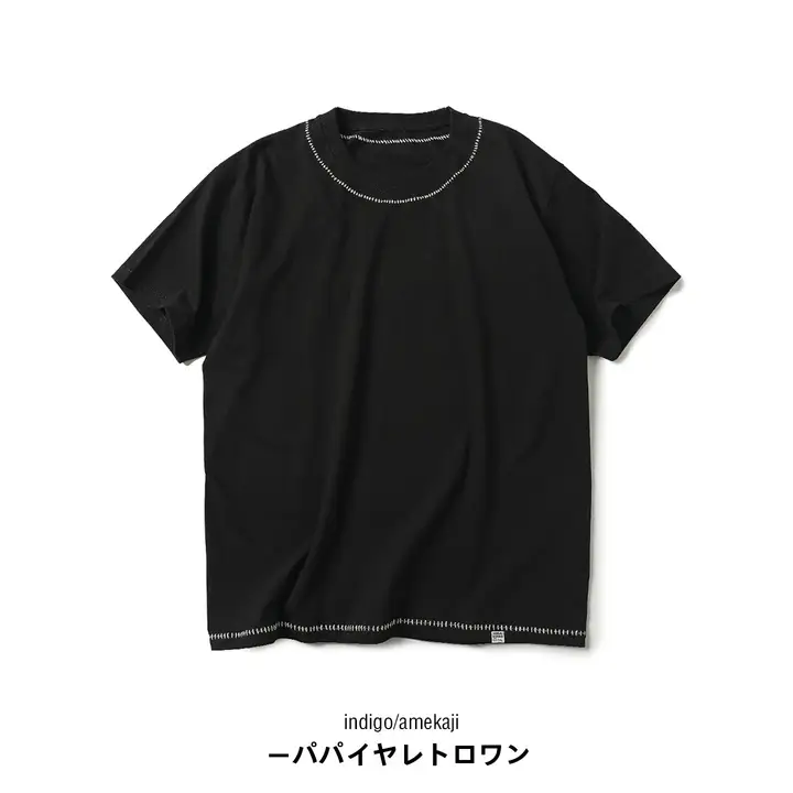 Tシャツ メンズ 半袖 コットン100% シンプル 手描きデザイン カジュアル ヴィンテージ 夏