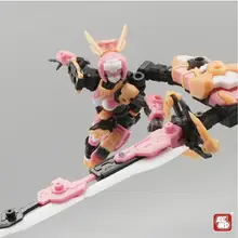 国産ロボットフィギュア【組み立て式・傀甲小隊・樱刃・再版】