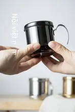 ベトナム製 ステンレスコーヒーポット【家庭用・ドリップタイプ】