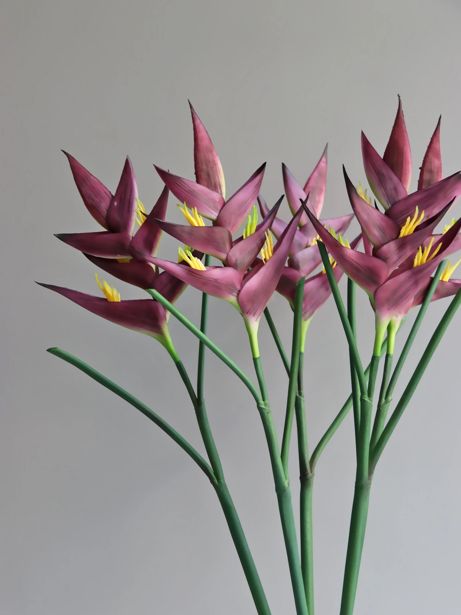 リアルな玉蘭と薔薇のアレンジ フラワーインテリア：新中式風冬花壇のデザインと実用性