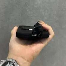 360度回転スタンド付きiPhone用ケース【液体シリコン・防落性能・ビジネス向け・ブラック】