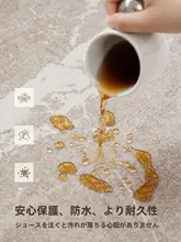 高級感溢れるリビング用ラグ【家庭用・耐汚染・手入れ不要・ベッドサイド用】