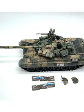 T90戦車モデル【庫賓カ記念日装飾・紫外線ライト付き】