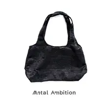 トートバッグ ショルダーバッグ レディース レース 軽量 着回し「Metal Ambition」
