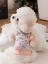 ペット用暖かいニットウェア【秋冬用・小型犬猫用・ユニークデザイン】