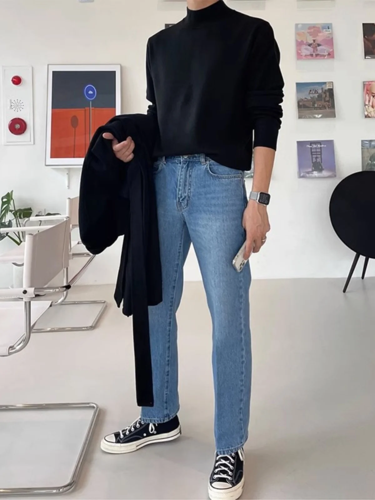 カーゴパンツ メンズ コーデの悩みを解決する、ルーズフィットウォッシュジーンズの完全ガイド