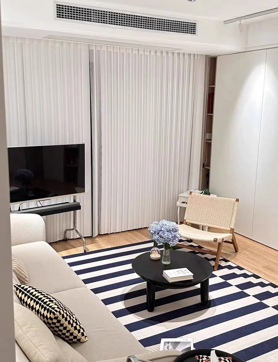 ⚪︎希少珍品⚪︎ 1900〜40s フランスアンティークブランケット　カーペット TAO | フランス風 ヴィンテージデザインのリビングカーペット【ブルー