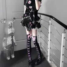 レッグウォーマー レディース レース シフォン 白 くしゅくしゅ 制服 Y2K サブカル フェミニン 秋冬