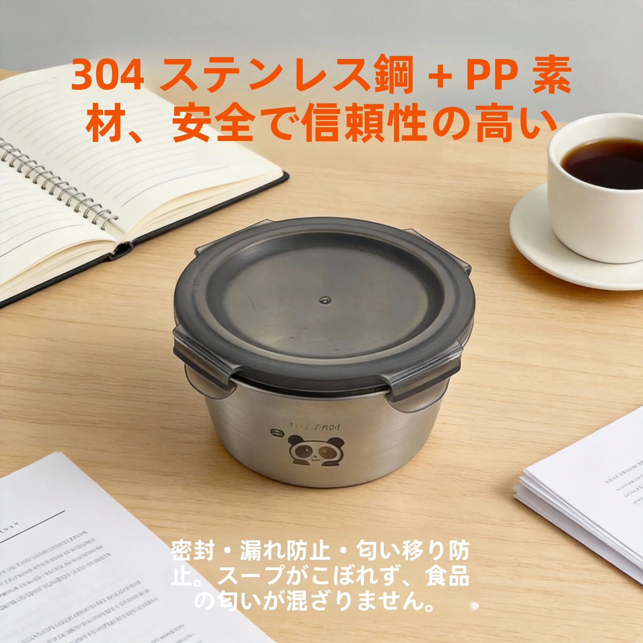 折りたたみ式ランチバック：304ステンレス製の高密封性と収納効率を実現