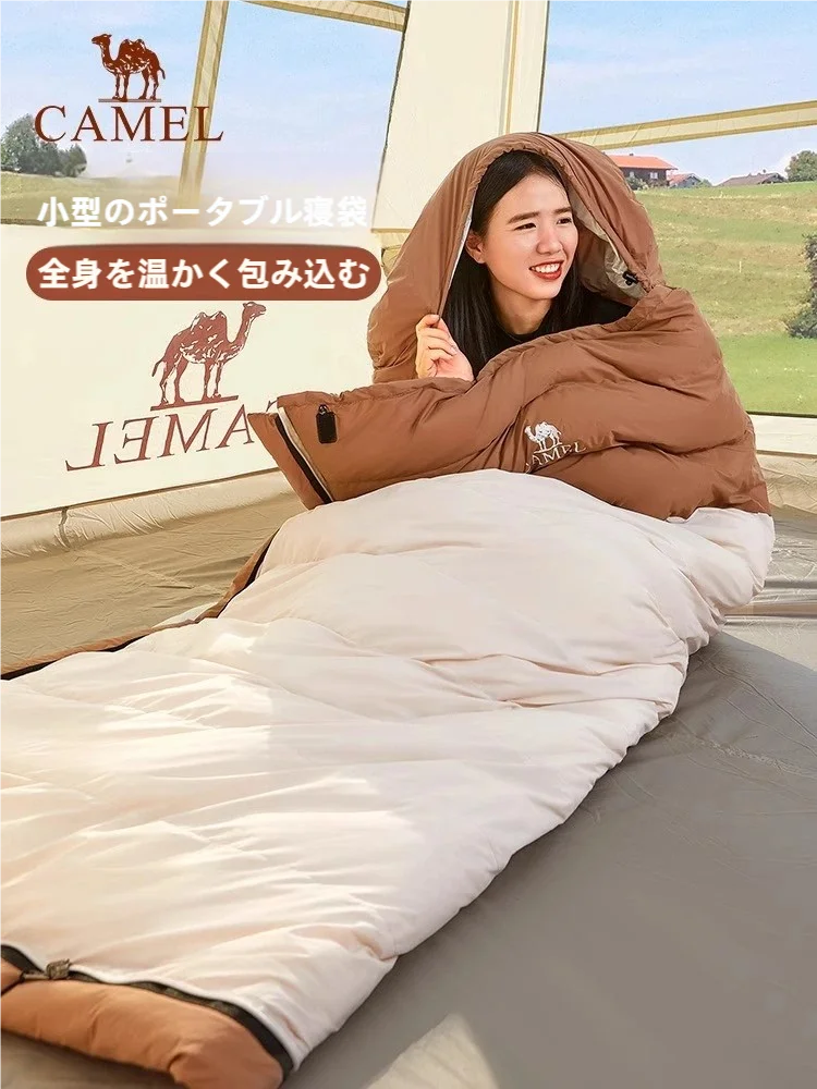 キャンプ布団おすすめ：Camel四季用寝袋が実際の使用でどうなるか