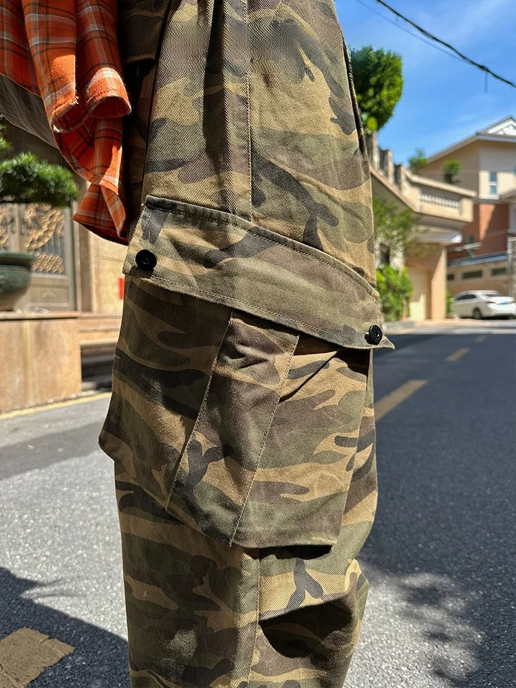 ワイドカーゴパンツ メンズ おすすめモデル：ORG Collection 美式迷彩工装パンツの実用性と着用シーン