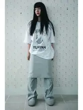 ストライプ柄のフィット感あるパンツ【カジュアル・レギンススタイル・女性用】（セットアップ対応）
