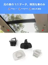 後部衣類フック 後部帽子収納フック ボルボ XC60 XC90 S90 V90 XC40