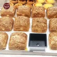 不沾コーティングの山のフクロウデザイントースト型【極上の柔らかさ・ベーカリー用】