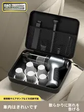 車のトランク用掃除機と空気入れの収納ポーチ【多機能・オックスフォード生地・便利なアクセサリー】