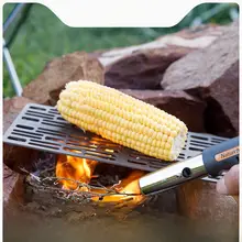アウトドア用チタン焼き網【携帯型・キャンプ用・チタン合金製】