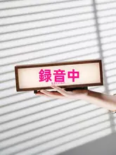 シンプルな電気照明デコレーションオブジェ【オフィスデスク用・個性的なインテリア】
