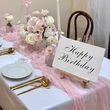 バリ風シワ加工テーブルクロス【結婚式・誕生日パーティー用・装飾用】