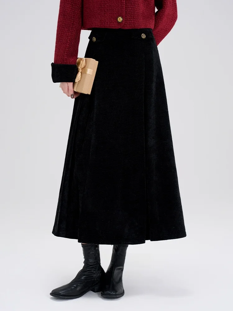 11月と12月に着るレディース服装はどう選ぶ？レトロなフランス風スカートが解決する季節感の悩み