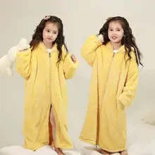 子供用フード付きダブルフェイスフリースルームウェア【男女兼用・極上の柔らかさ】（セットアップ対応）
