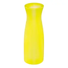 クリエイティブな黄色の陶器製ドライフラワー用花瓶【モダン・シンプルデザイン・インテリア装飾】
