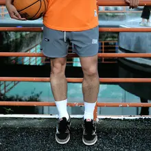 BALLHO メンズ バスケットボール速乾ショートパンツ【夏用・レトロスタイル・膝上】