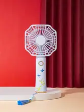 故宮文化デザインのかわいいポータブルハンドファン【静音・持ち運び便利】