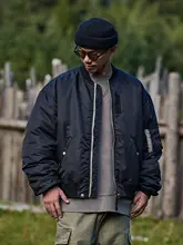 ルーズビンテージ ボンバー ジャケット MA1 フライトジャケット 3M シンサレート 中綿