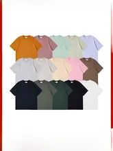 Tシャツ 半袖 メンズ 無地 ヘビーオンス ドロップショルダー オーバーサイズ ルーズ インナー 着回し ストリート