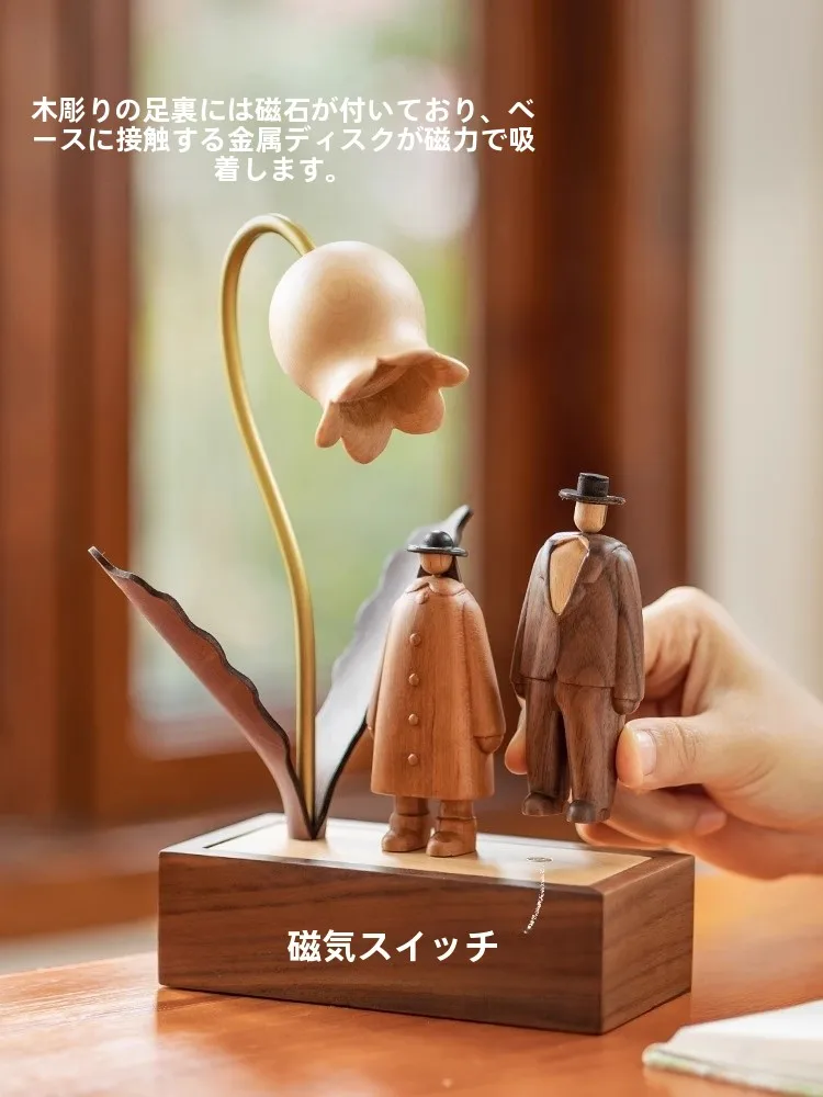 スズランデザインの手作り木製卓上ライト：おしゃれな间接照明の実用性とデザインの本質