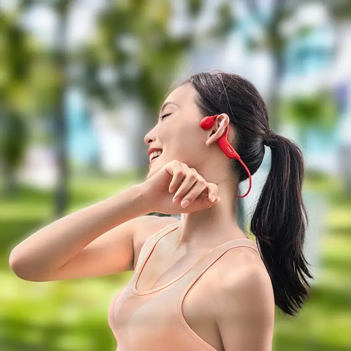 骨伝導イヤホン オープンイヤー Bluetooth ワイヤレス ランニング スポーツ サイクリング Runner CC4 「NANK」