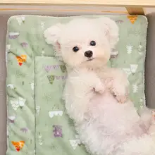 犬用秋冬暖かい寝具【厚手マット・汎用タイプ・トイプードル・コーギー対応】