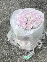 バラのアートフラワーブーケ【ソープフラワー・誕生日ギフト・女性向け・の花】