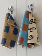 可愛いデザインの純綿ハンドタオル【厚手・柔らかく吸水性抜群・赤ちゃん用】