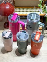 Stanley 対応 16/20/23/30/40oz エコプラスチックトライタンストロー