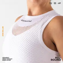SOOMOM ALLROUND レディース サイクリングメッシュタンクトップ