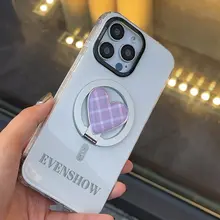 高級感あるスマートフォンケース【マグネットスタンド付き・iPhone対応・衝撃防止・カップル向け】