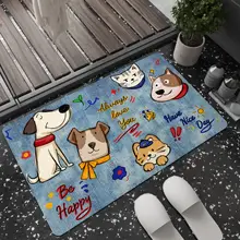 猫と犬用 硅藻土製防滑マット【吸水速乾・バスルーム・トイレ用】