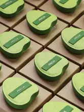 PRECIA フワフワパウダーパフ【高遮蔽・ソフト・化粧用スポンジ】