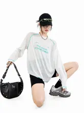 スポーツ用長袖Tシャツ【紫外線対策・夏用・涼感・ピンク】