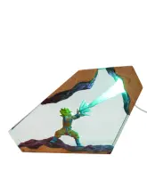 手作り 孫悟空の亀派気功デスクランプ【ドラゴンボール アニメ関連・インテリア小物】