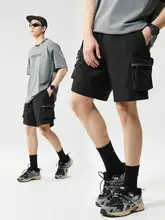 多ポケットデザインのメンズカジュアルショートパンツ【夏用・フィット・アウトドア】